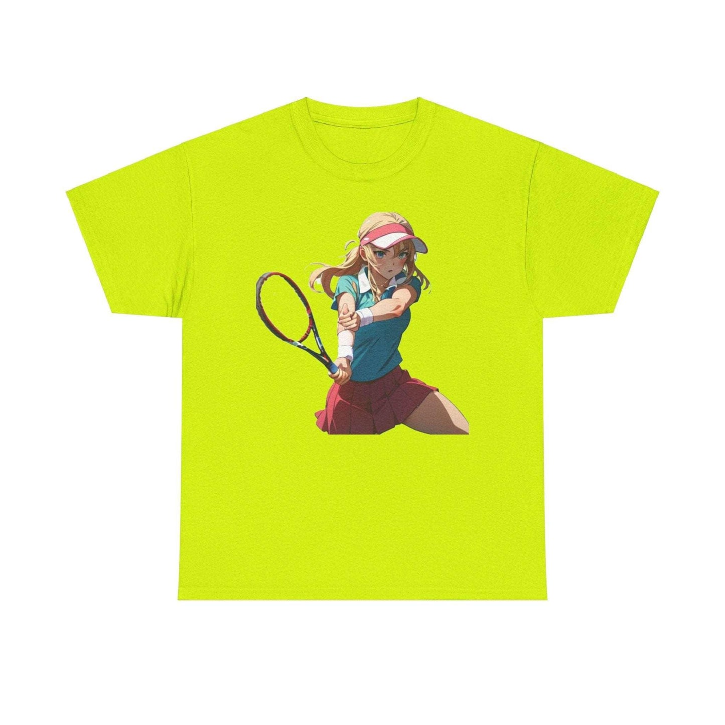 Anime Tennis 3 - Unisex Heavy Cotton T-Shirt