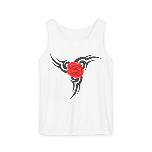 Rose Spiral Tank Top