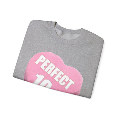 Candy Heart "Perfect 10" - Crewneck Sweatshirt - Better Mode