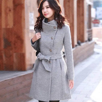 Women's Winter Cashmere Coat