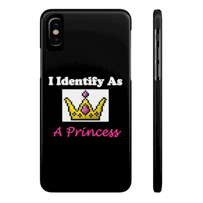 ID Princess (Black) - Slim Phone Cases - Better Mode