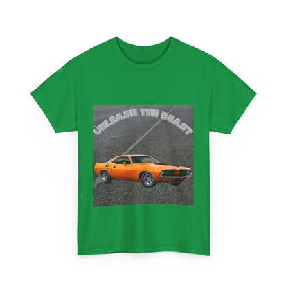 Unleash the Beast Classic Cars 3 - Unisex Heavy Cotton T-Shirt