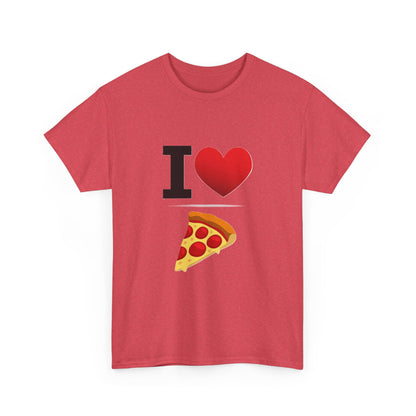 I Heart Pizza - Unisex Heavy Cotton T-Shirt - Better Mode