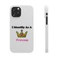 ID Princess (White) - Slim Phone Cases - Better Mode