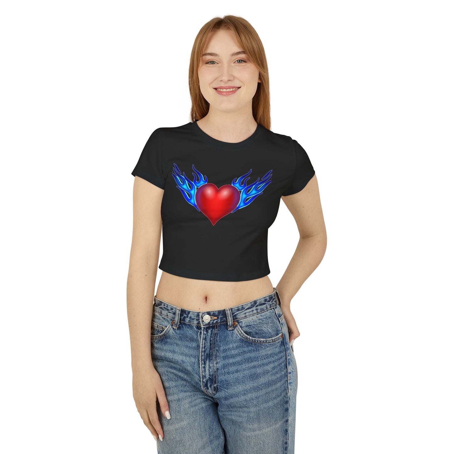 Winged Heart Baby Tee