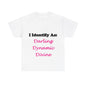 ID Darling Dynamic Divine (White) - Unisex Heavy Cotton T-Shirt