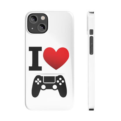 I Heart Gaming - Slim Phone Cases