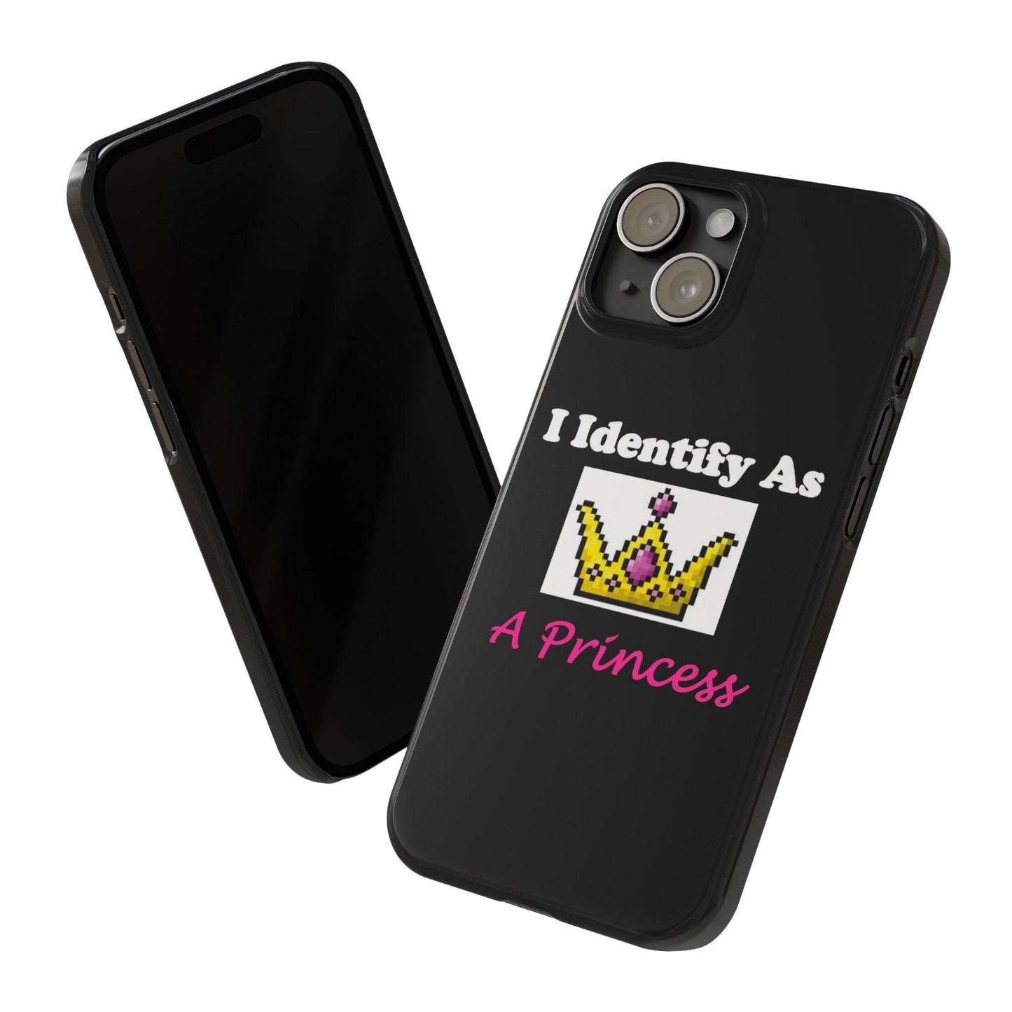 ID Princess (Black) - Slim Phone Cases - Better Mode