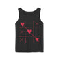 Tic Tac Toe Hearts Tank Top