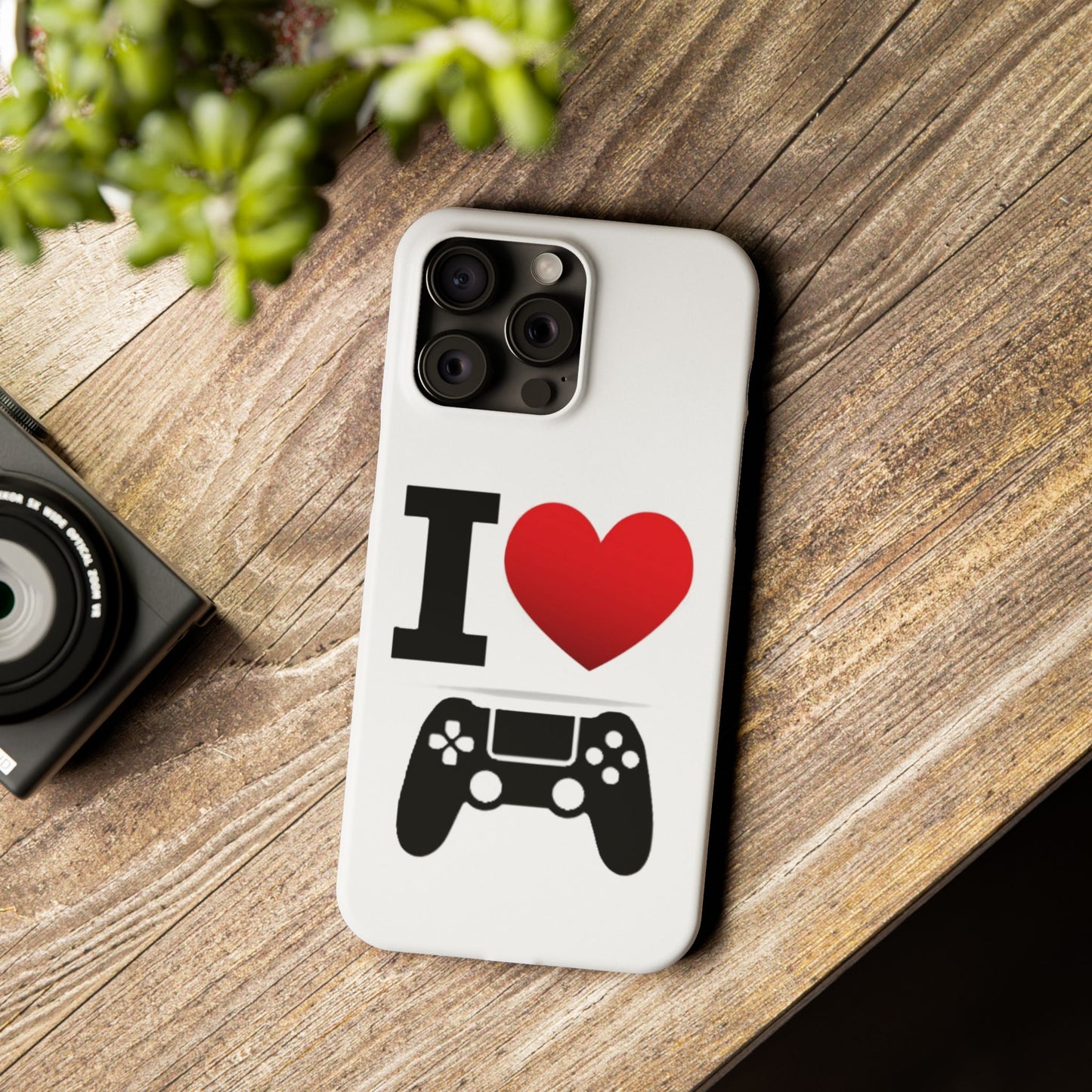 I Heart Gaming - Slim Phone Cases