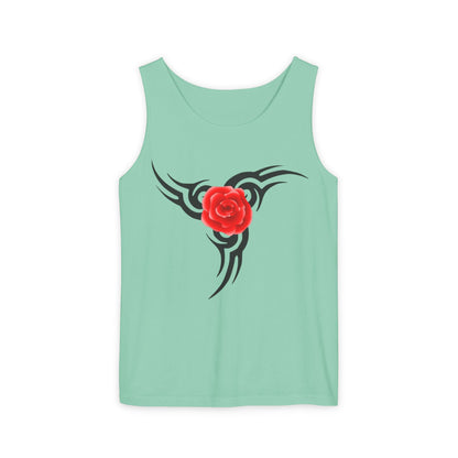 Rose Spiral Tank Top
