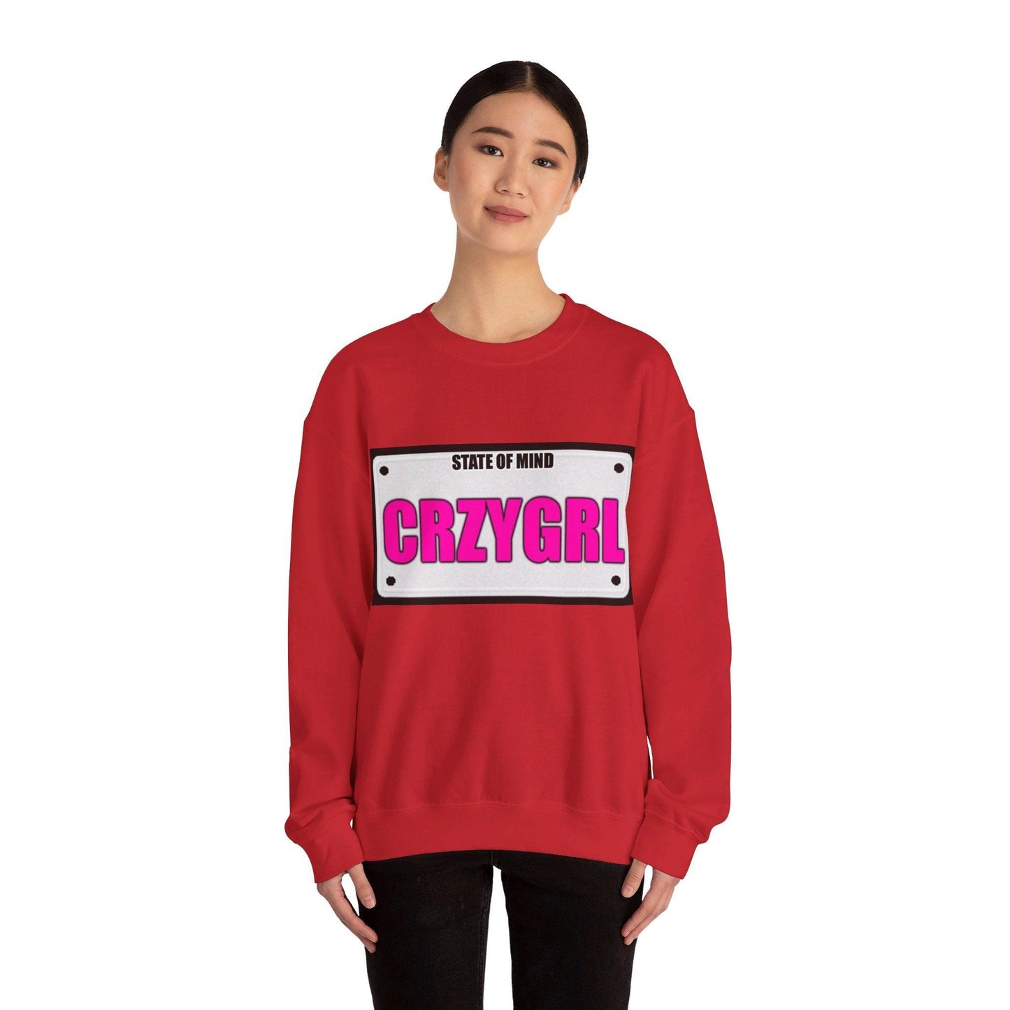 State Of Mind - CRZYGRL - Unisex Heavy Blend™ Crewneck Sweatshirt