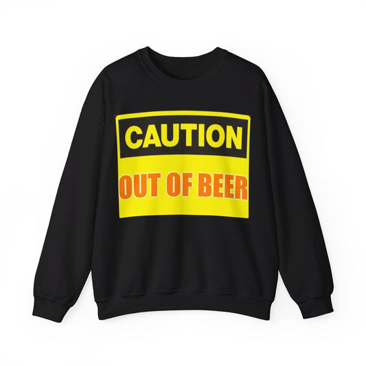 Caution Beer - Unisex Heavy Blend™ Crewneck Sweatshirt