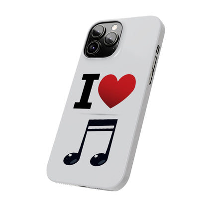 I Heart Music - Slim Phone Cases