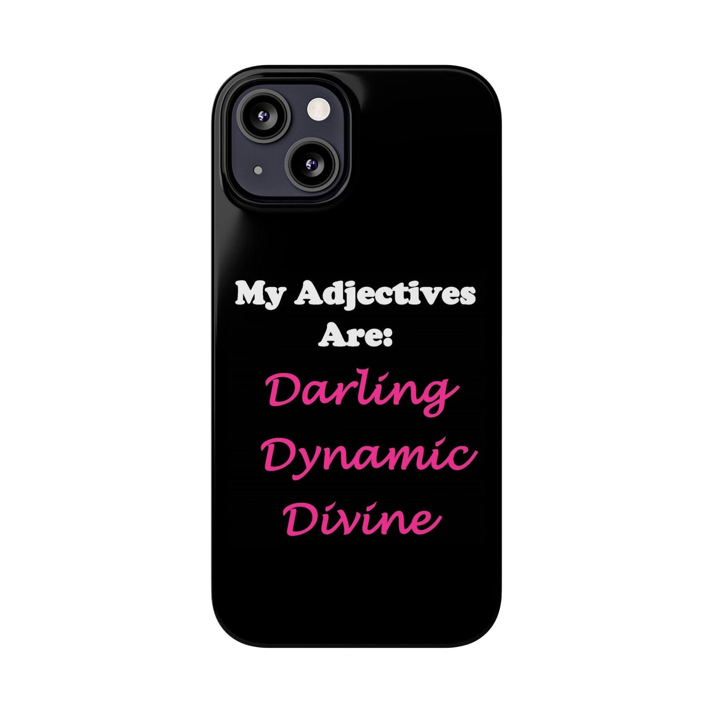 Darling (Black) - Slim Phone Cases - Better Mode