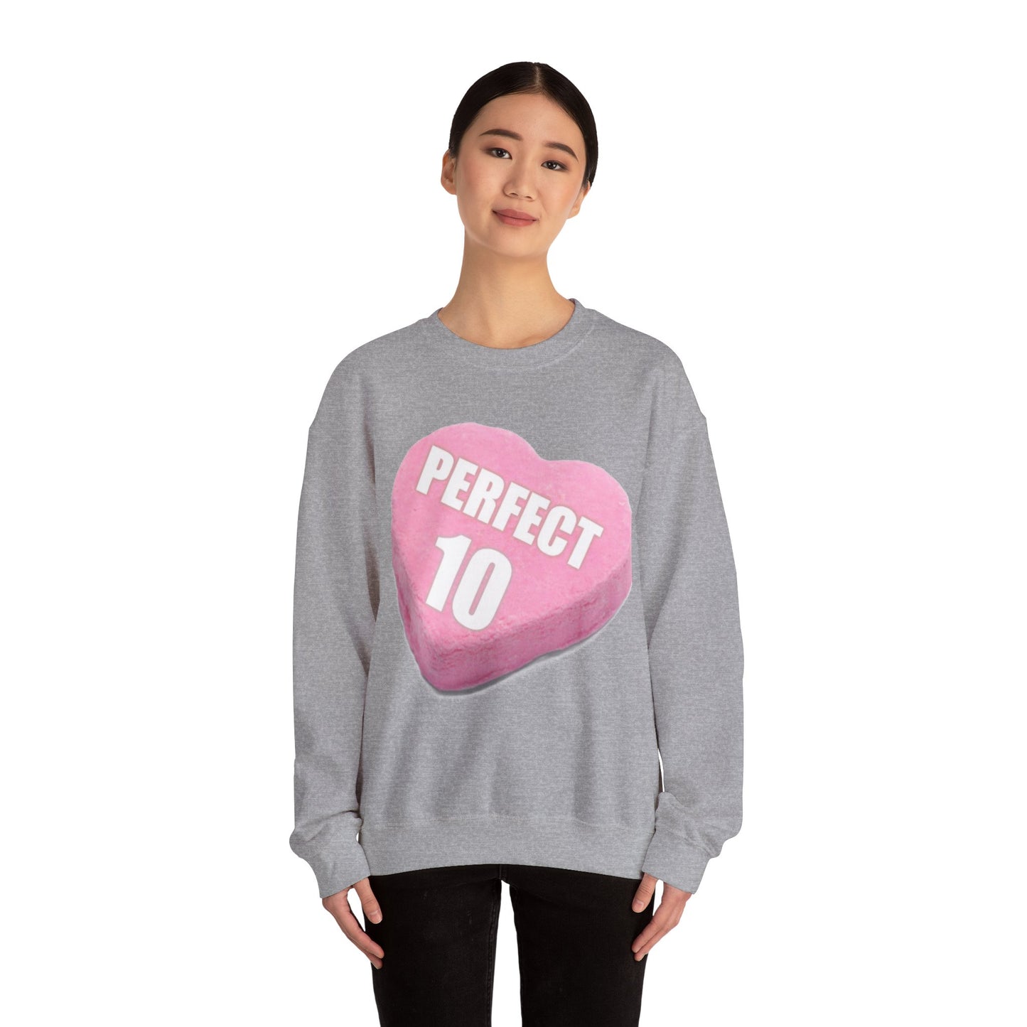 Candy Heart "Perfect 10" - Crewneck Sweatshirt - Better Mode