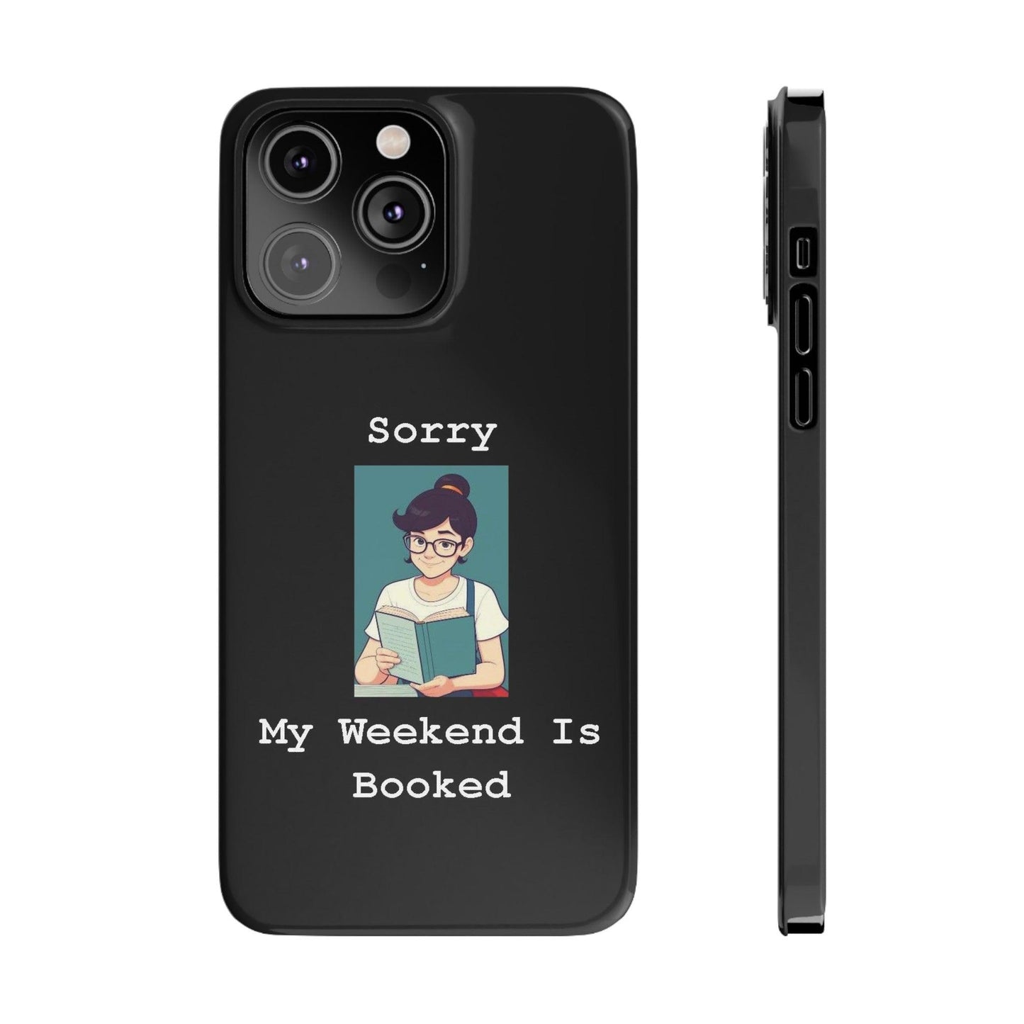 Booked 2 (Black) - Slim Phone Cases - Better Mode