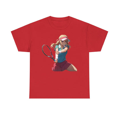 Anime Tennis 3 - Unisex Heavy Cotton T-Shirt