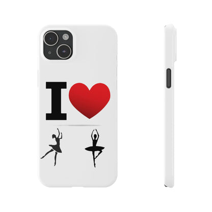 I Heart Dance - Slim Phone Cases