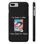 Great In Bed (Black) - Slim Phone Cases - Better Mode