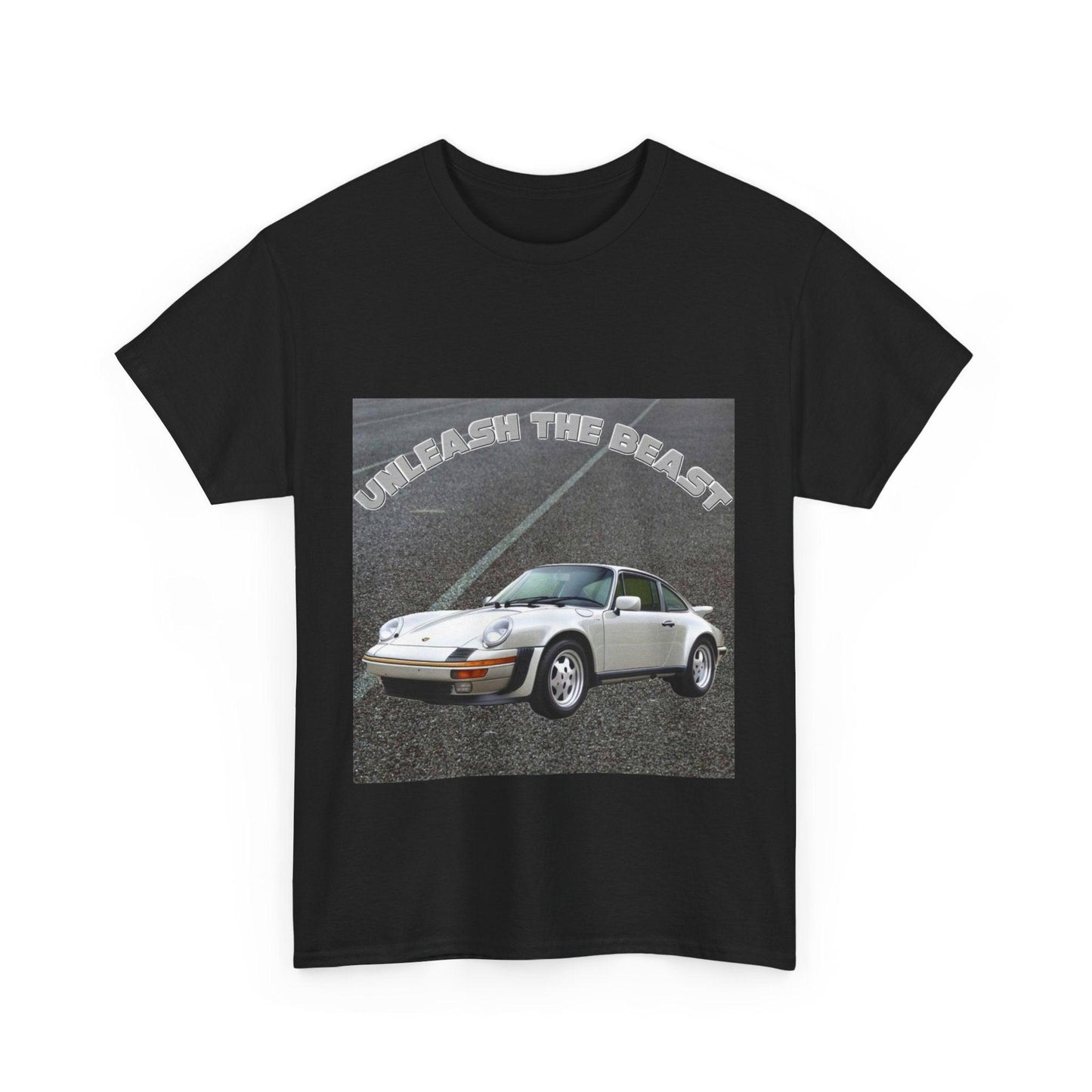 Unleash The Beast Classic Cars 2 - Unisex Heavy Cotton T-Shirt