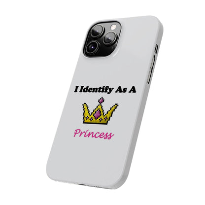 ID Princess (White) - Slim Phone Cases - Better Mode