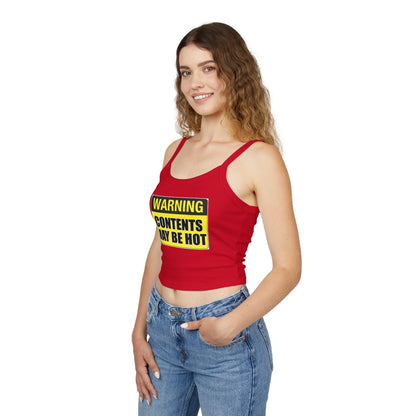 Contents Hot - Women's Spaghetti Strap Tank Top