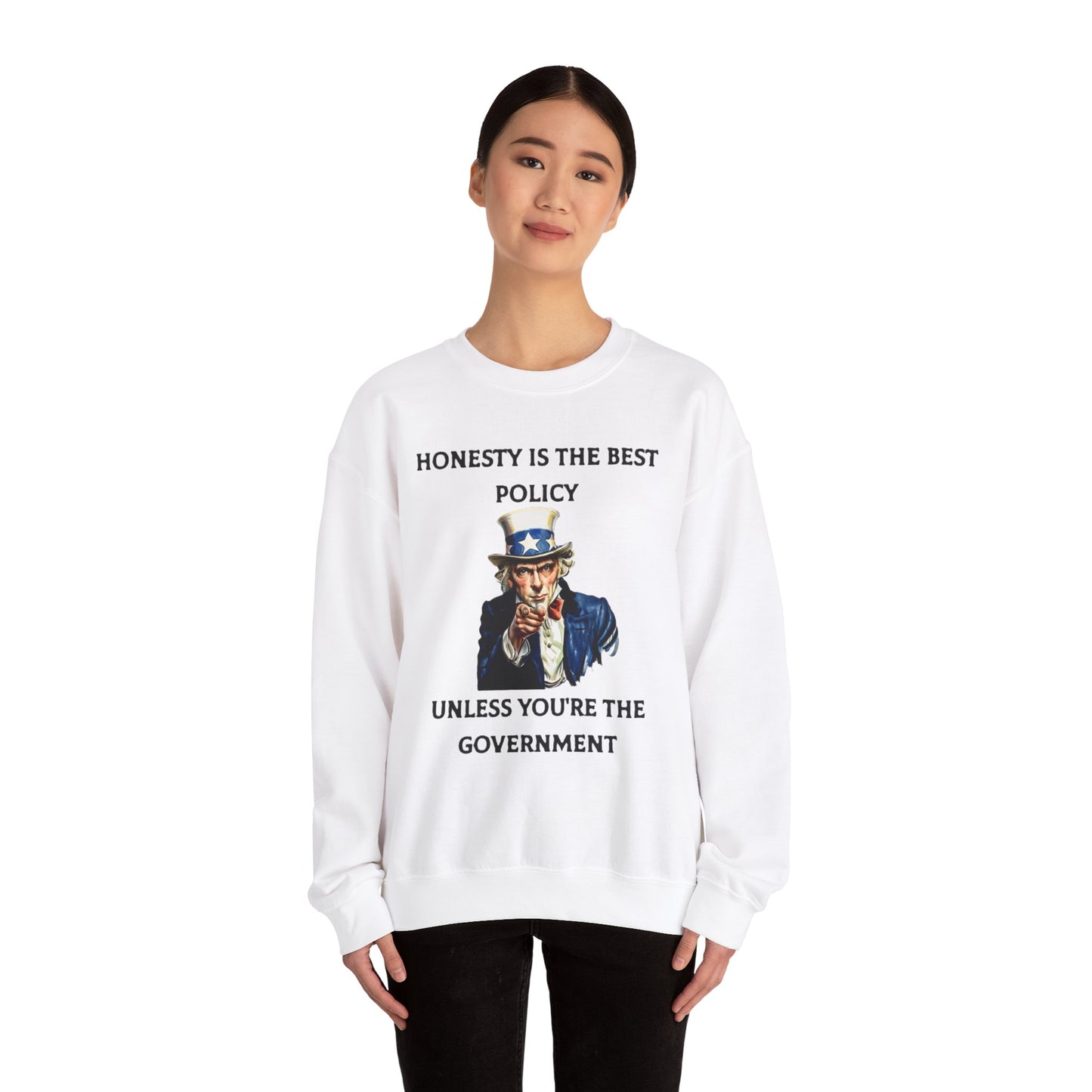 Honesty Policy - Crewneck Sweatshirt