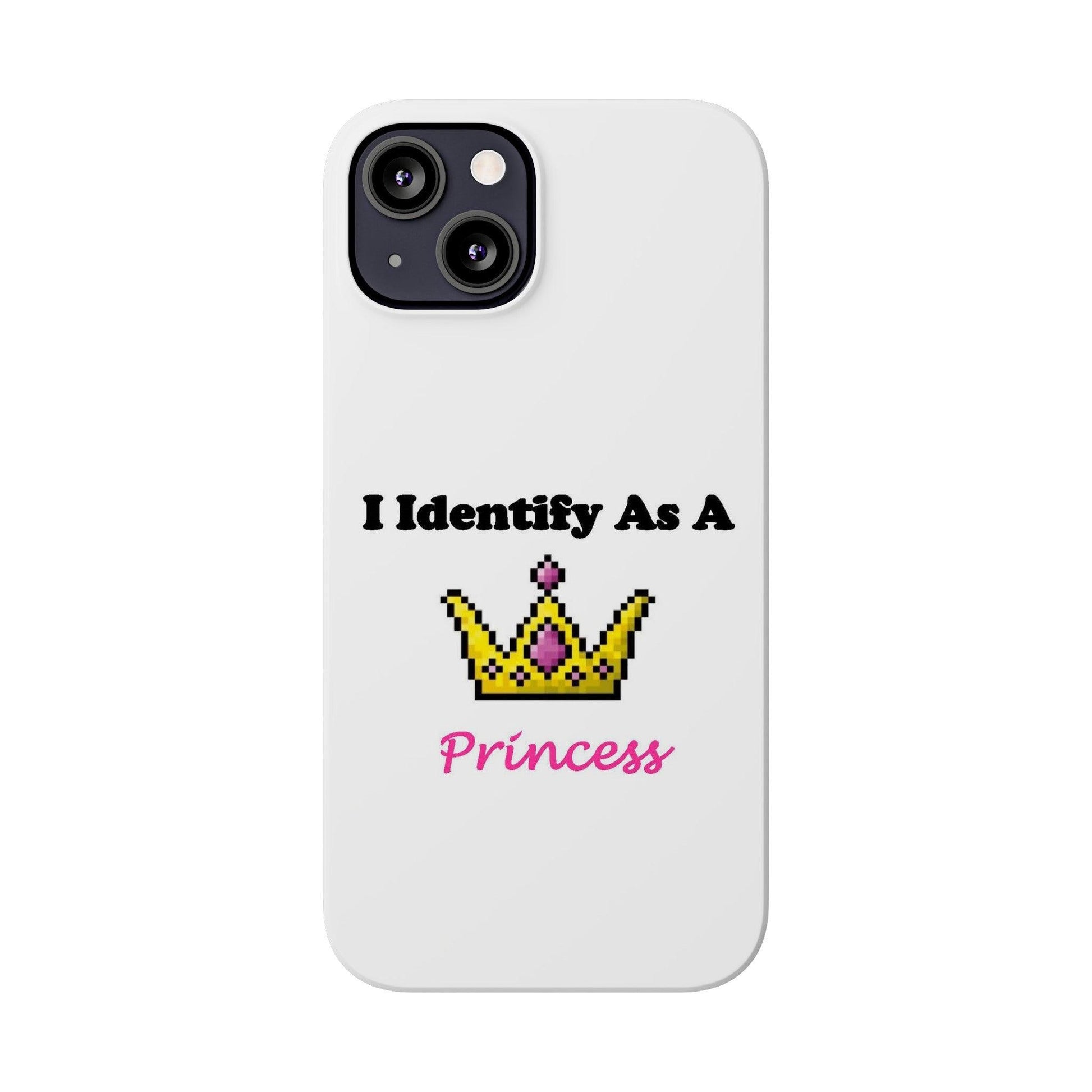 ID Princess (White) - Slim Phone Cases - Better Mode