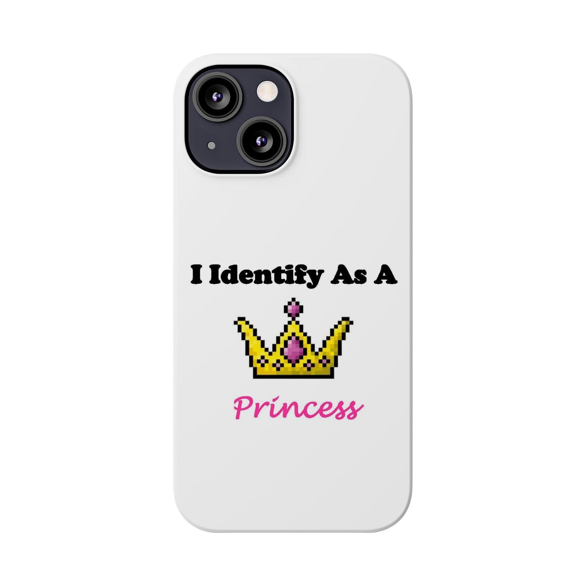 ID Princess (White) - Slim Phone Cases - Better Mode