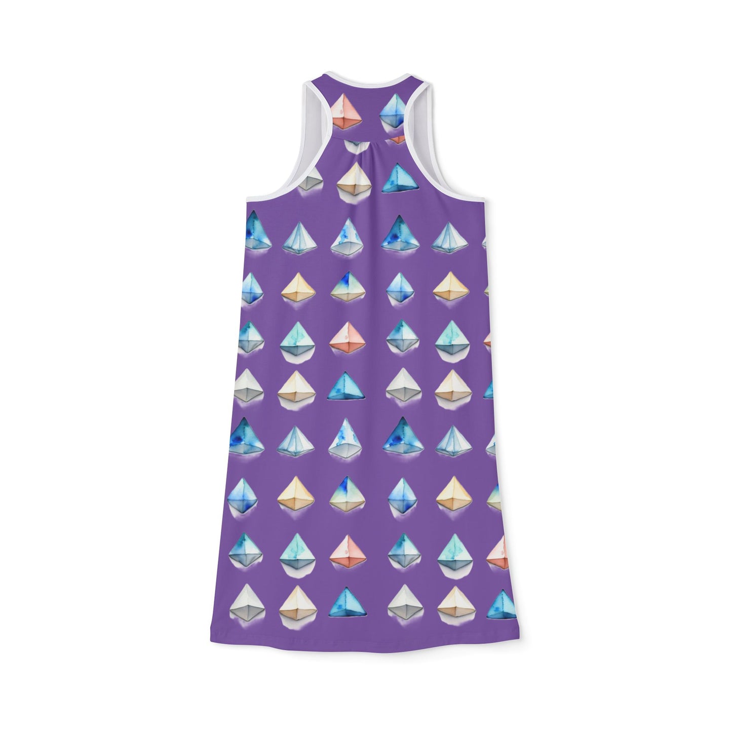 Triangle Pattern Racerback Dress