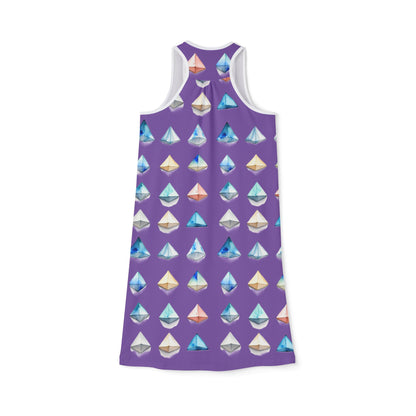 Triangle Pattern Racerback Dress