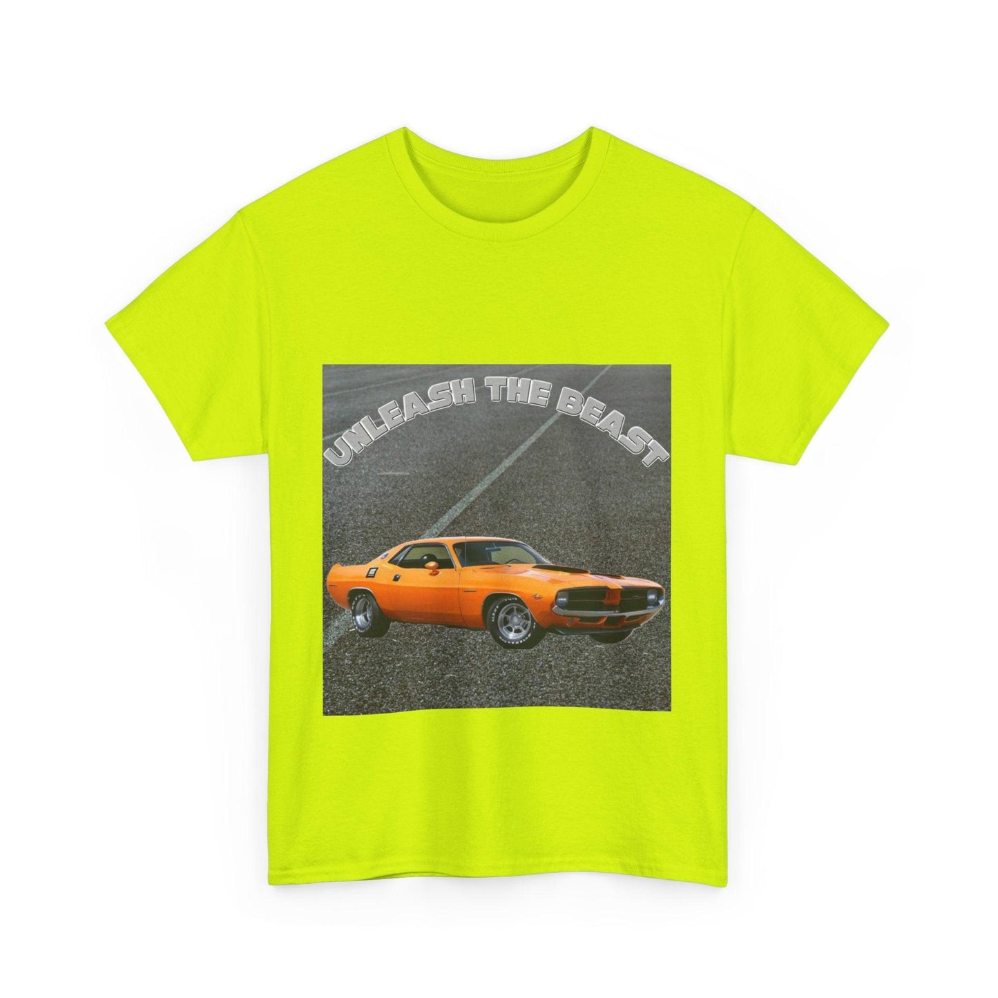 Unleash the Beast Classic Cars 3 - Unisex Heavy Cotton T-Shirt