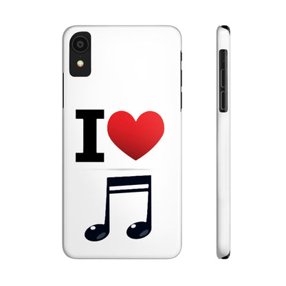 I Heart Music - Slim Phone Cases