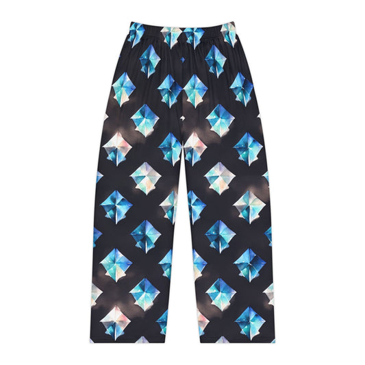 Diamond Pattern Women's Pajama Pants