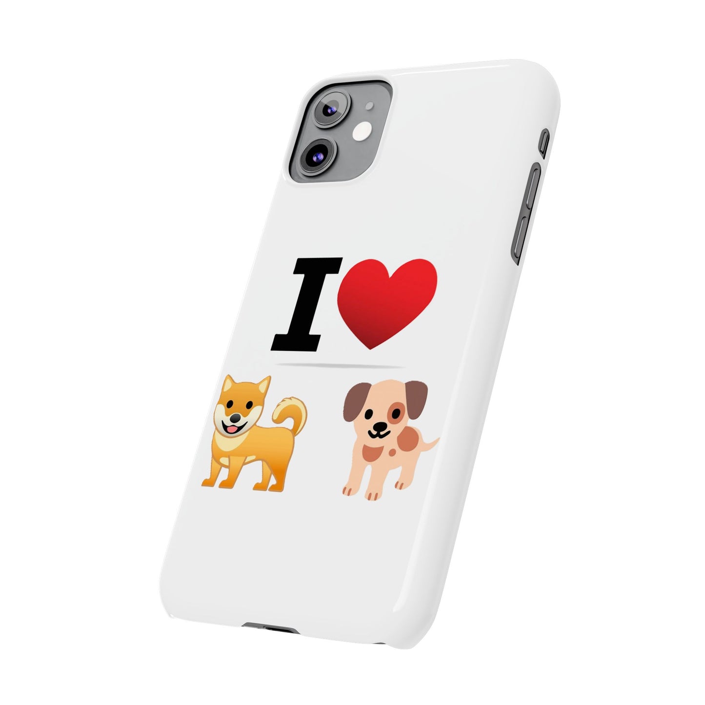 I Heart Dogs - Slim Phone Cases