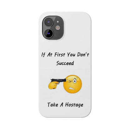 Hostage (White) - Slim Phone Cases - Better Mode