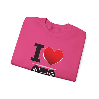 I Heart Gaming - Crewneck Sweatshirt - Better Mode