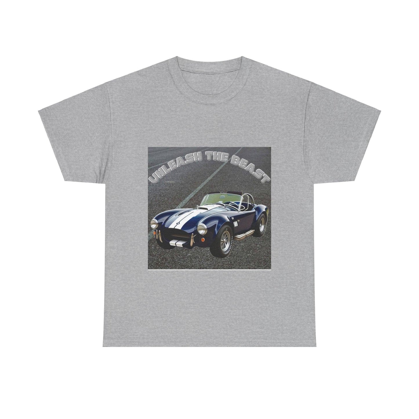 Unleash The Beast Classic Cars 4 - Unisex Heavy Cotton T-Shirt