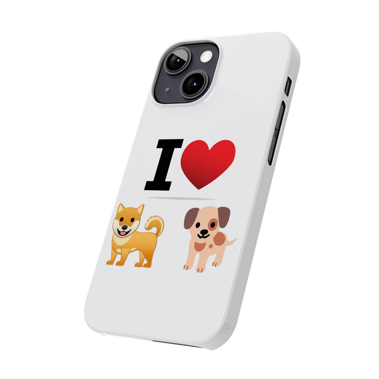 I Heart Dogs - Slim Phone Cases