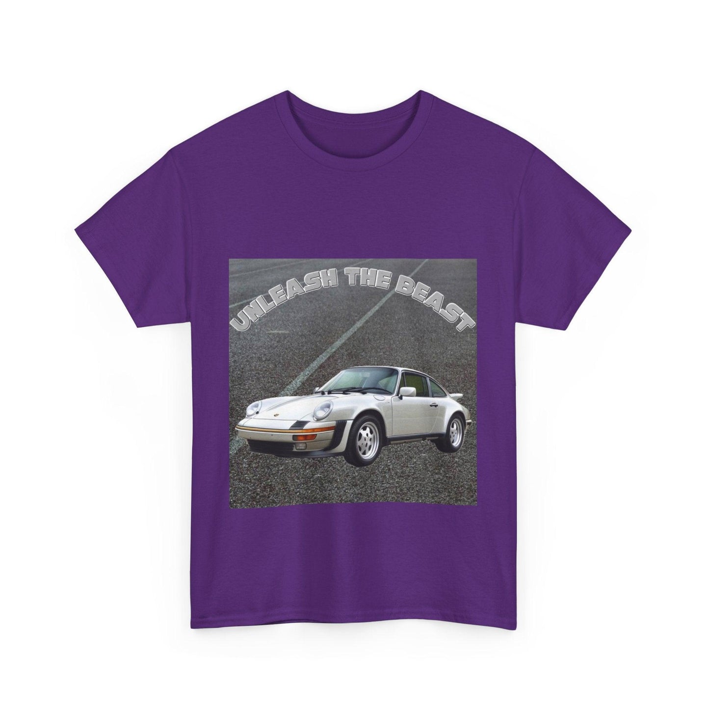 Unleash The Beast Classic Cars 2 - Unisex Heavy Cotton T-Shirt