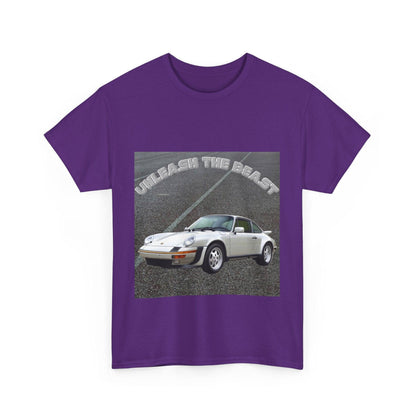 Unleash The Beast Classic Cars 2 - Unisex Heavy Cotton T-Shirt