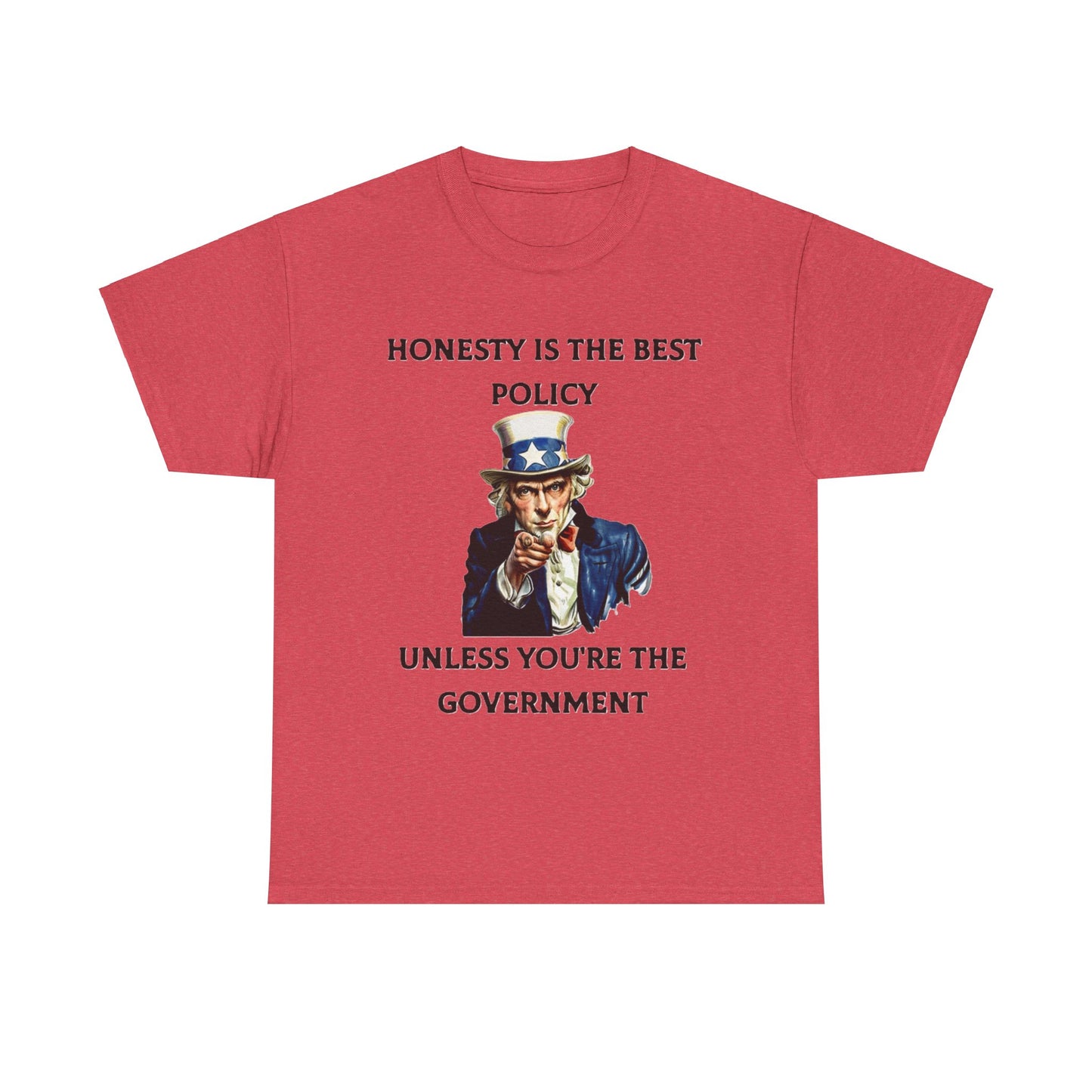 Honesty Policy - Unisex Heavy Cotton T-Shirt