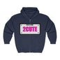 State Of Mind "2CUTE" - Full Zip Hooded Sweatshirt