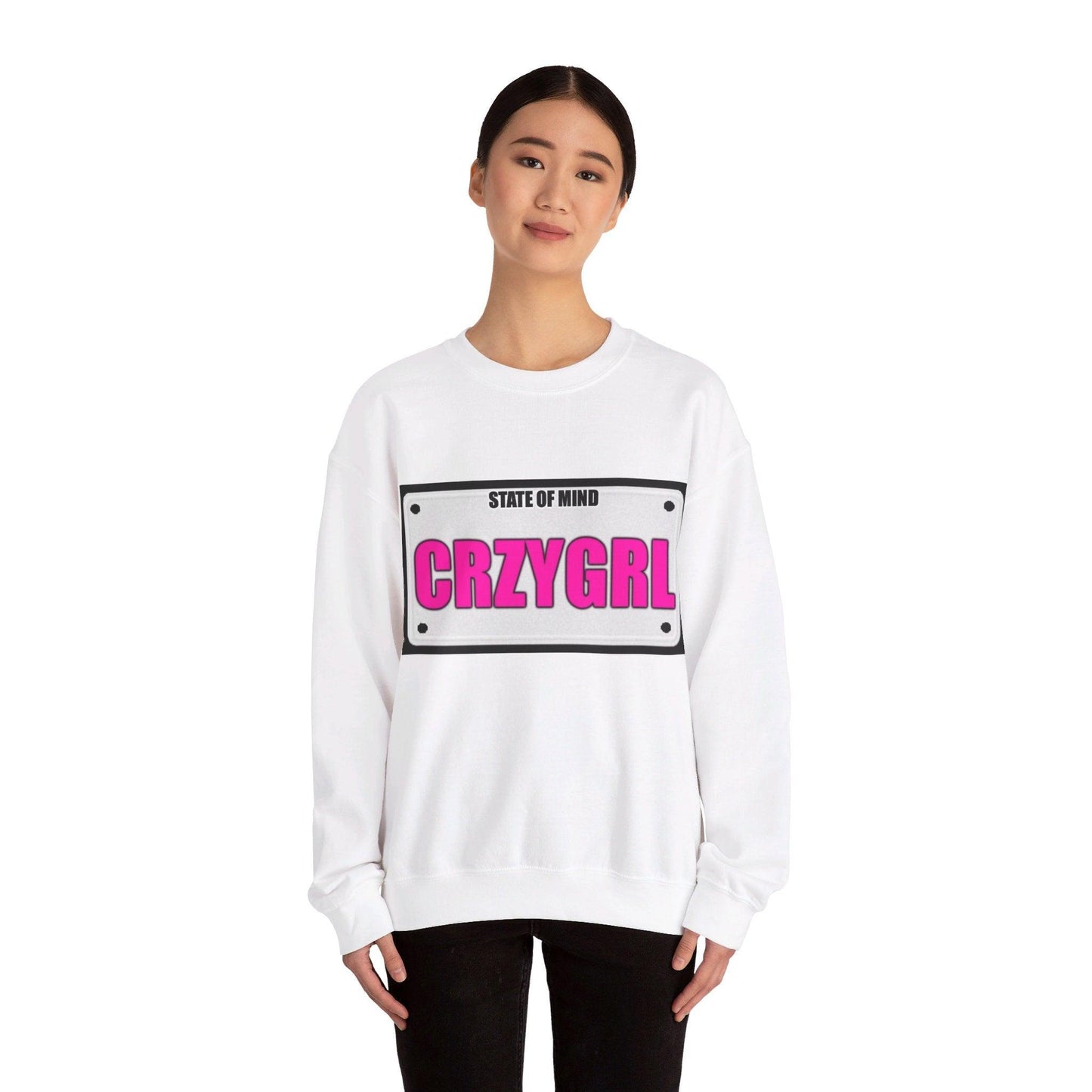 State Of Mind - CRZYGRL - Unisex Heavy Blend™ Crewneck Sweatshirt