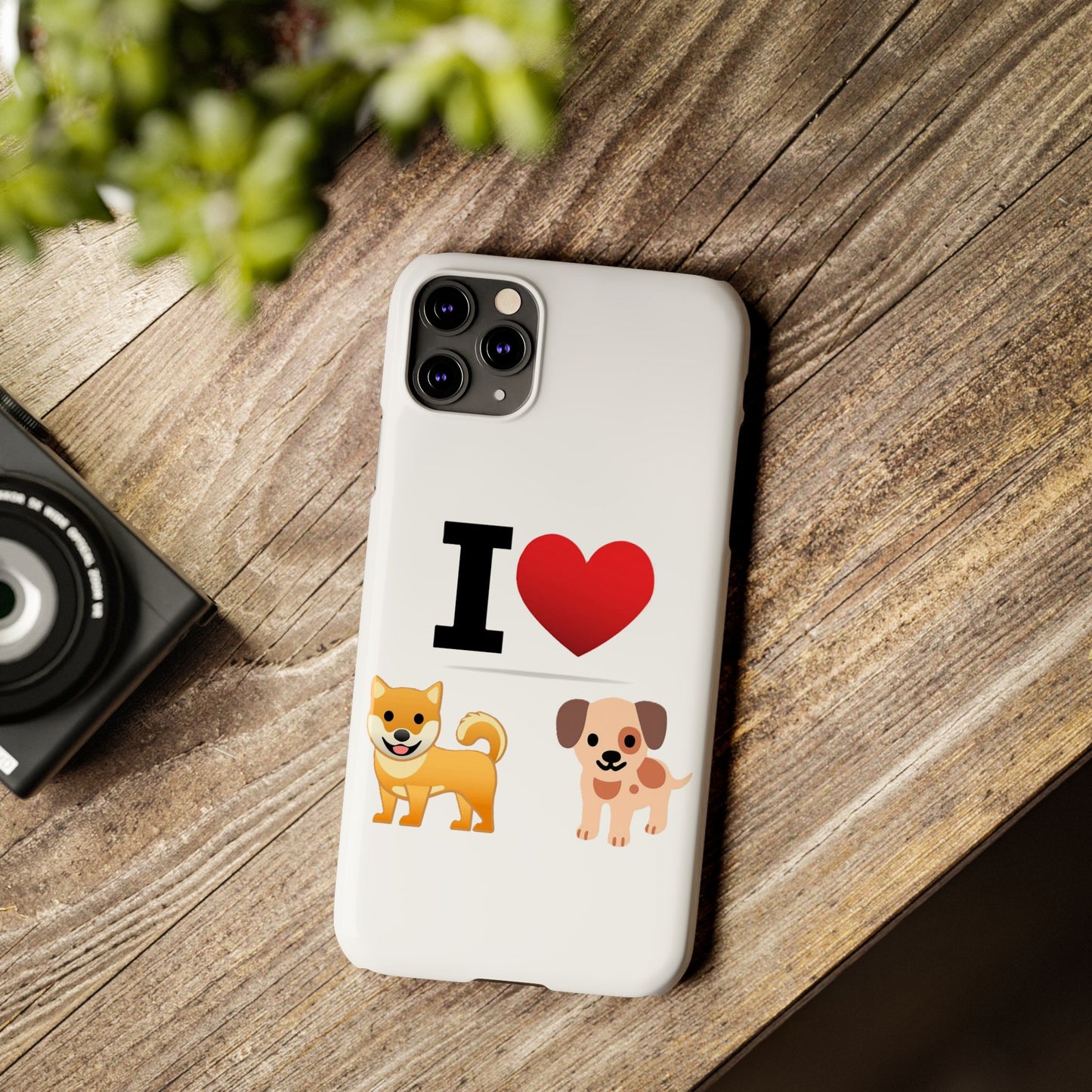 I Heart Dogs - Slim Phone Cases