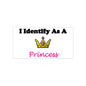 ID Princess - Bumper Stickers - Better Mode