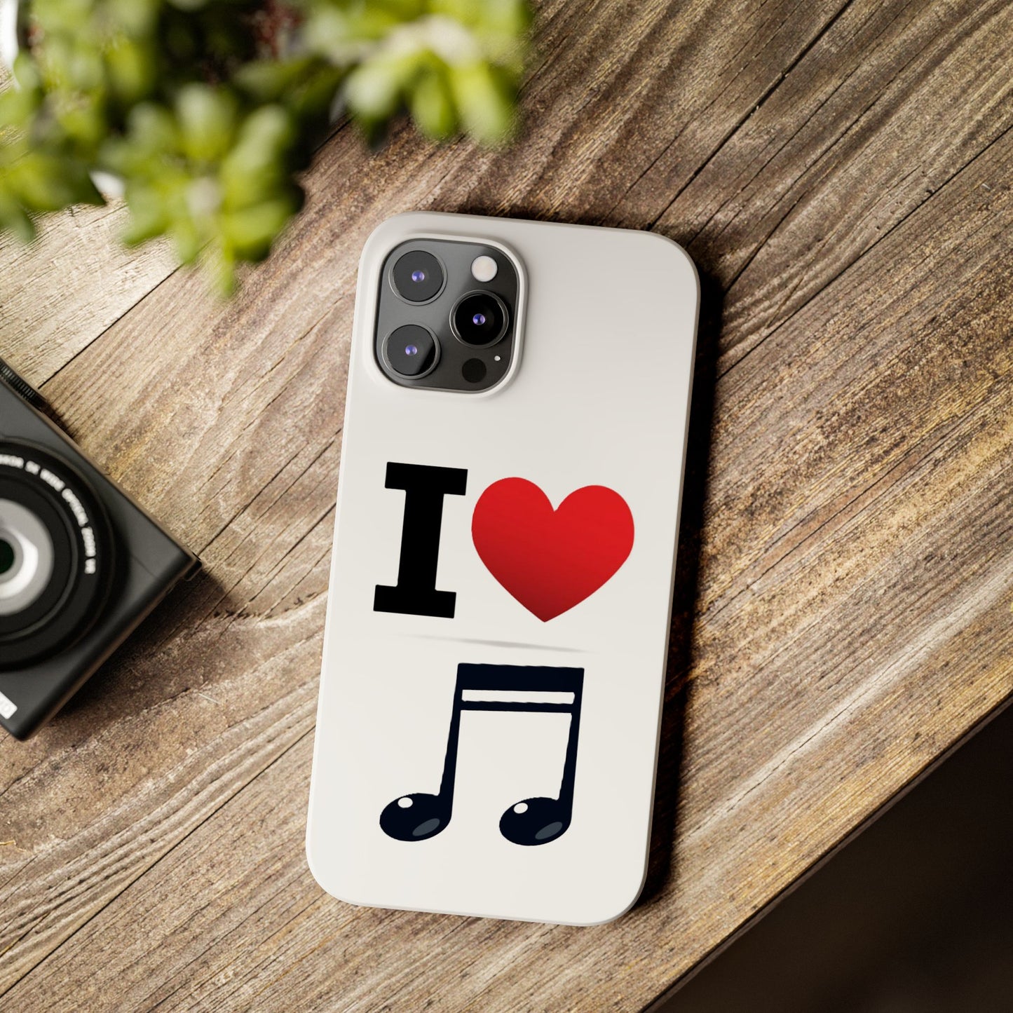 I Heart Music - Slim Phone Cases