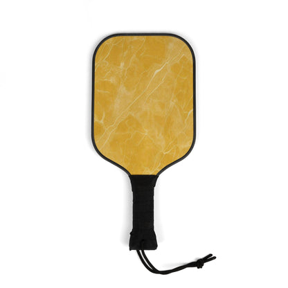 Yellow Marble Pattern - Pickleball Kit