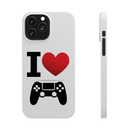 I Heart Gaming - Slim Phone Cases